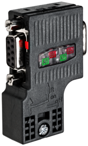 SIEMENS - CONNECTEUR PB, 90DEGR.,AVEC CONN. PG FEM