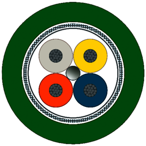 SIEMENS - IE TP Torsion Cable 2x2 au metre