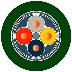 SIEMENS - IE FC TP Robust Standard Cable GP 2x2