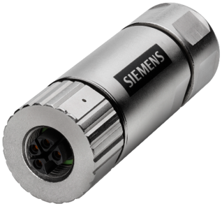 SIEMENS - Power M12 Cable Connector PRO, codage L (douille)