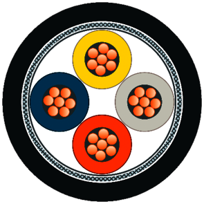 SIEMENS - IE TP Train Cable 2x2 Cat5 au metre